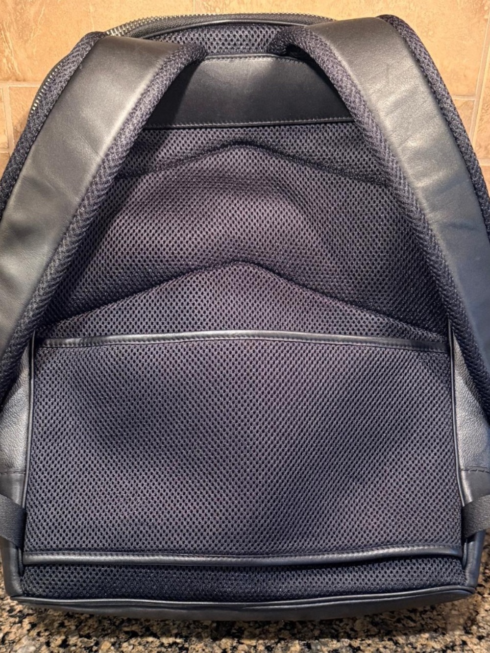 Gently Used - Coach Men’s Backpack In Signature Charcoal/Black - Picture 3 of 11